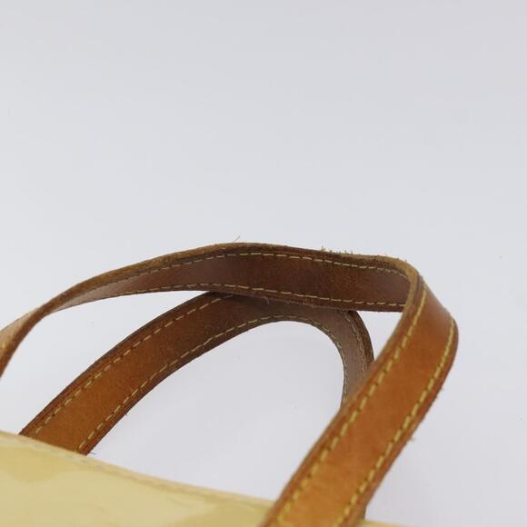 LOUIS VUITTON Monogram Vernis Reade PM Hand Bag Perle M91336 - Picture 8 of 12